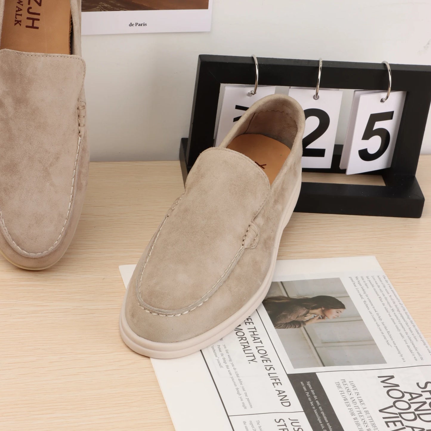 Rivettacchio Classic Suede Loafers