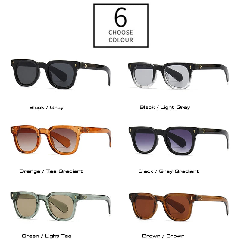 Rivettacchio Unisex Square Sunglasses