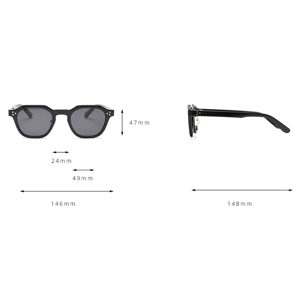 Rivettacchio polygon polarized sunglasses