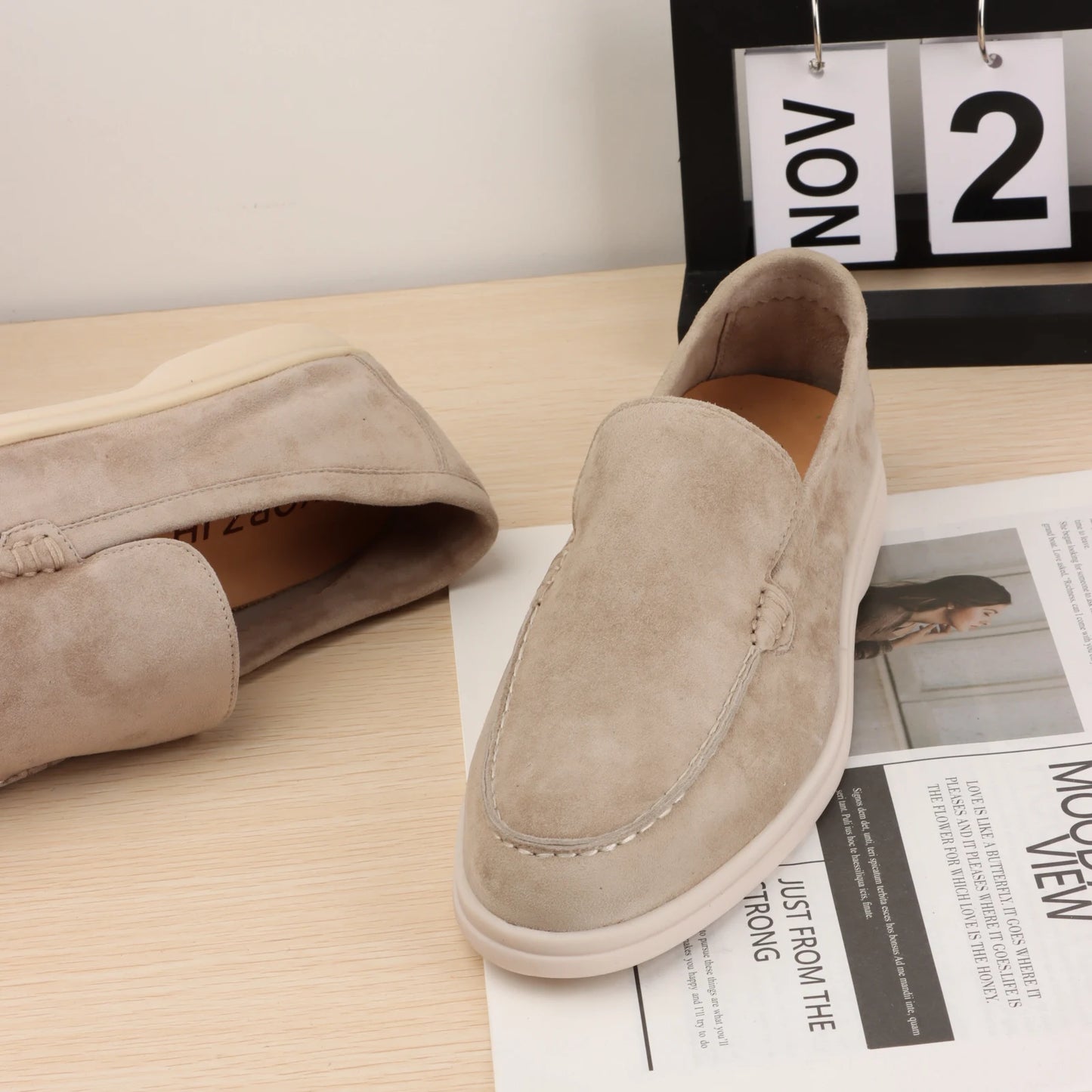 Rivettacchio Classic Suede Loafers